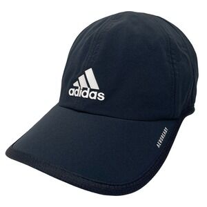 Adidas Aeroready‎ Black Baseball Hat Cap Outdoor Hiking Lightweight Breathable
